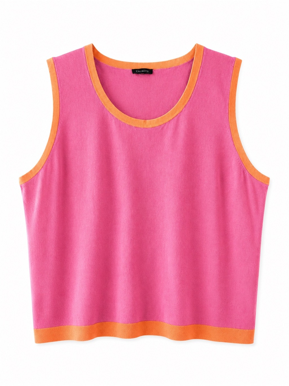 Talbots Sleeveless Lyocell Soft Sweater Vest